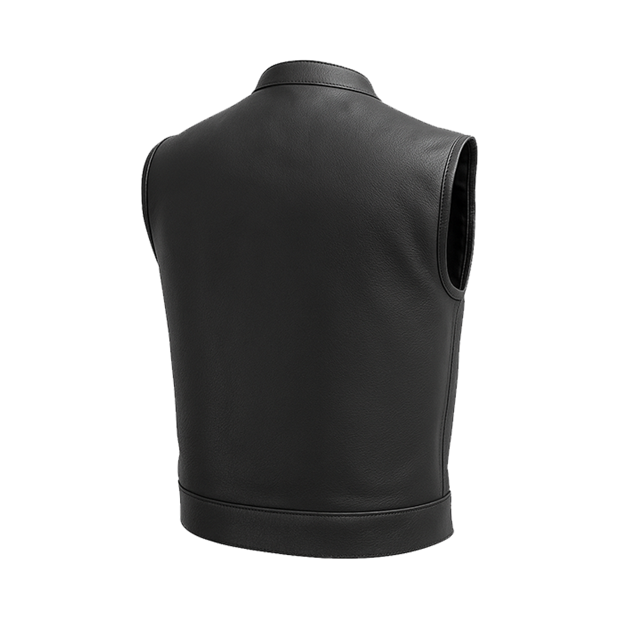 Gravemind - Men's Motorcycle Leather Vest