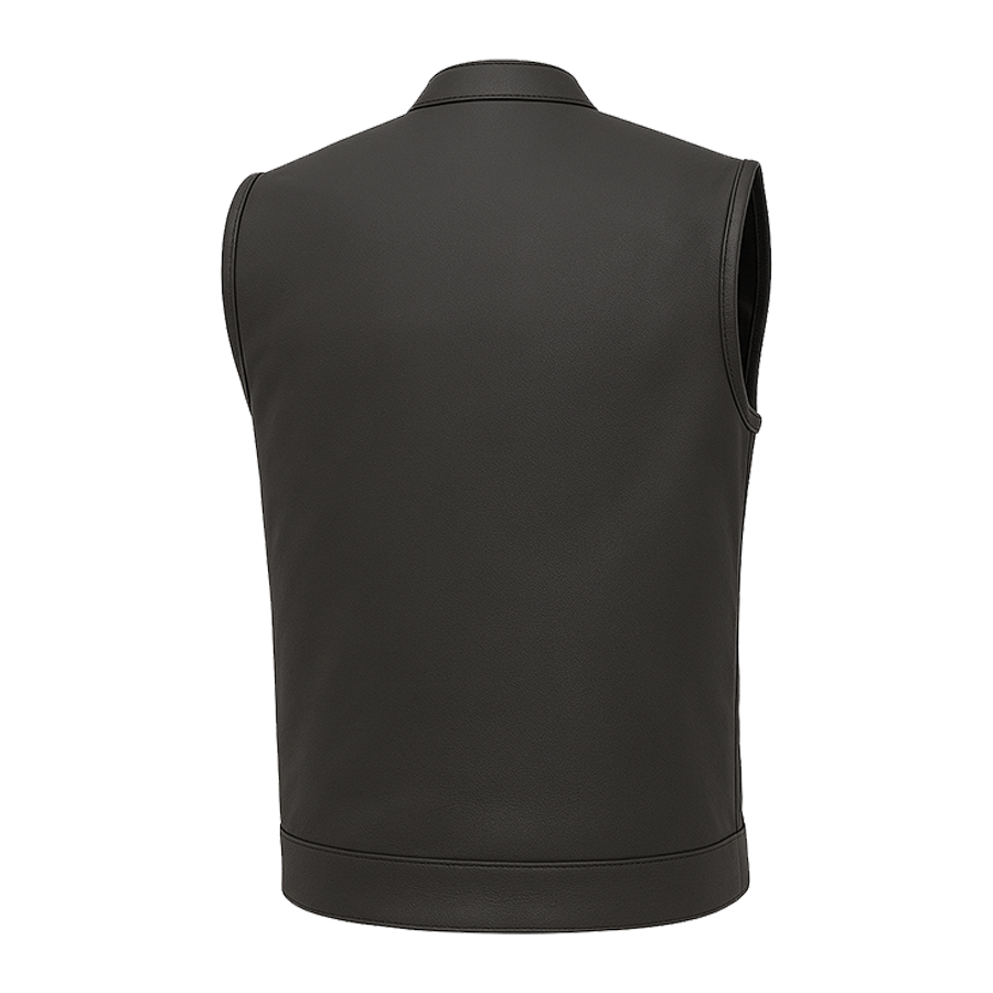 Duskrunner - Men's Motorcycle Leather Vest