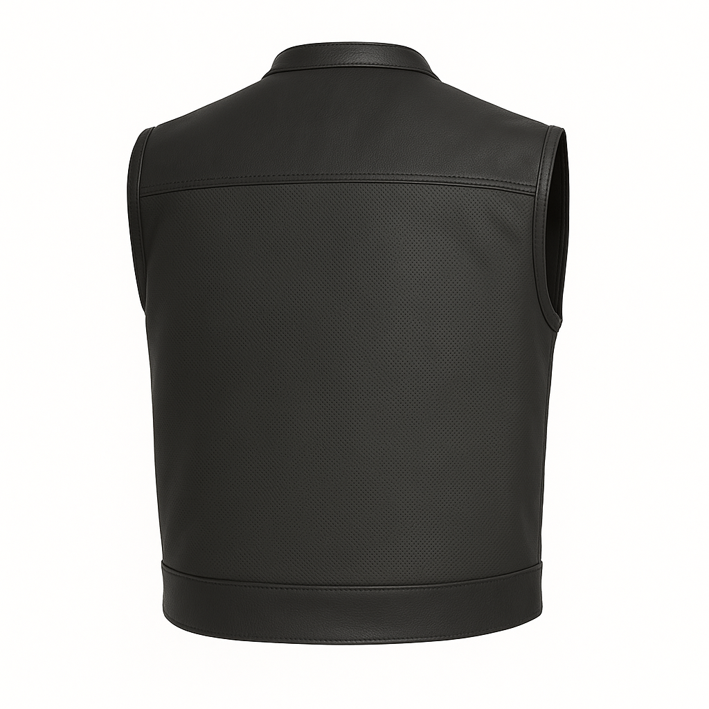 Venom – Men’s Motorcycle Leather Vest