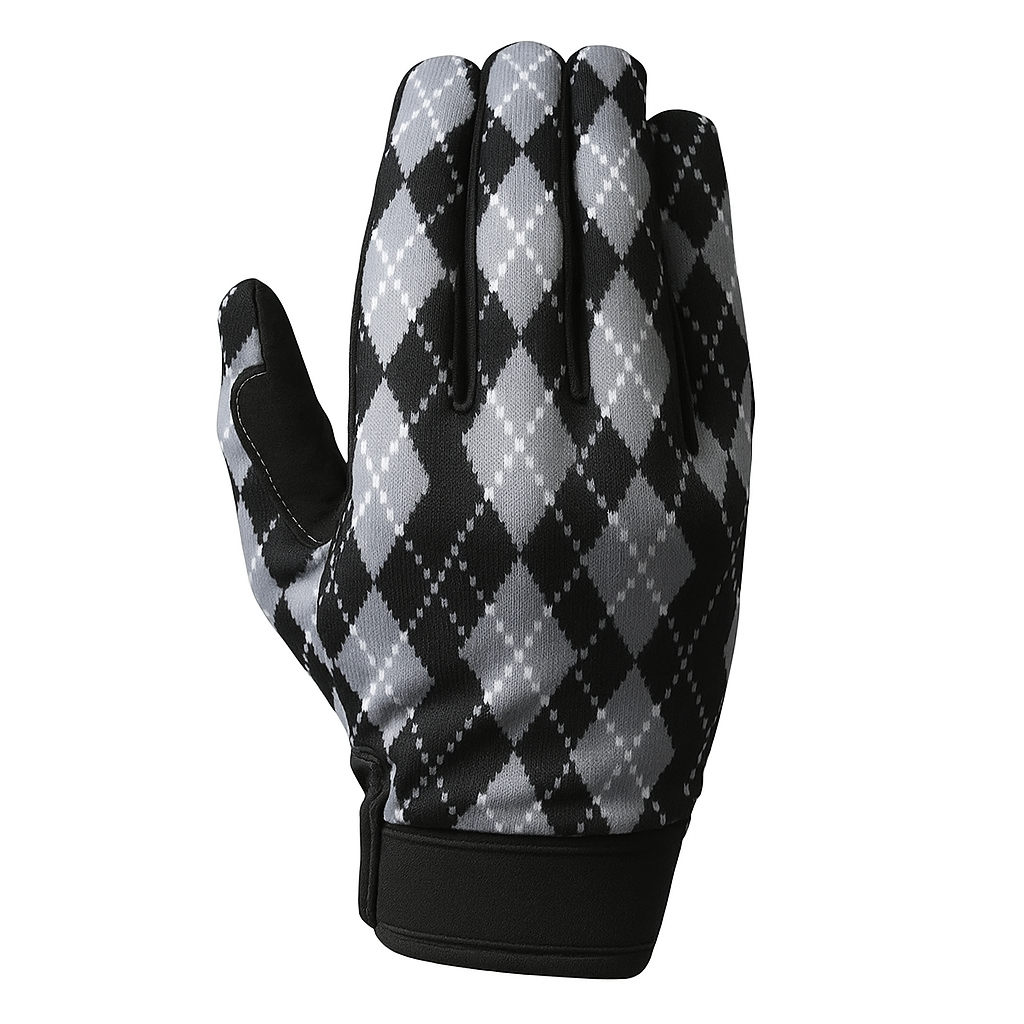 CheckStride Moto Gloves – Shadow Plaid