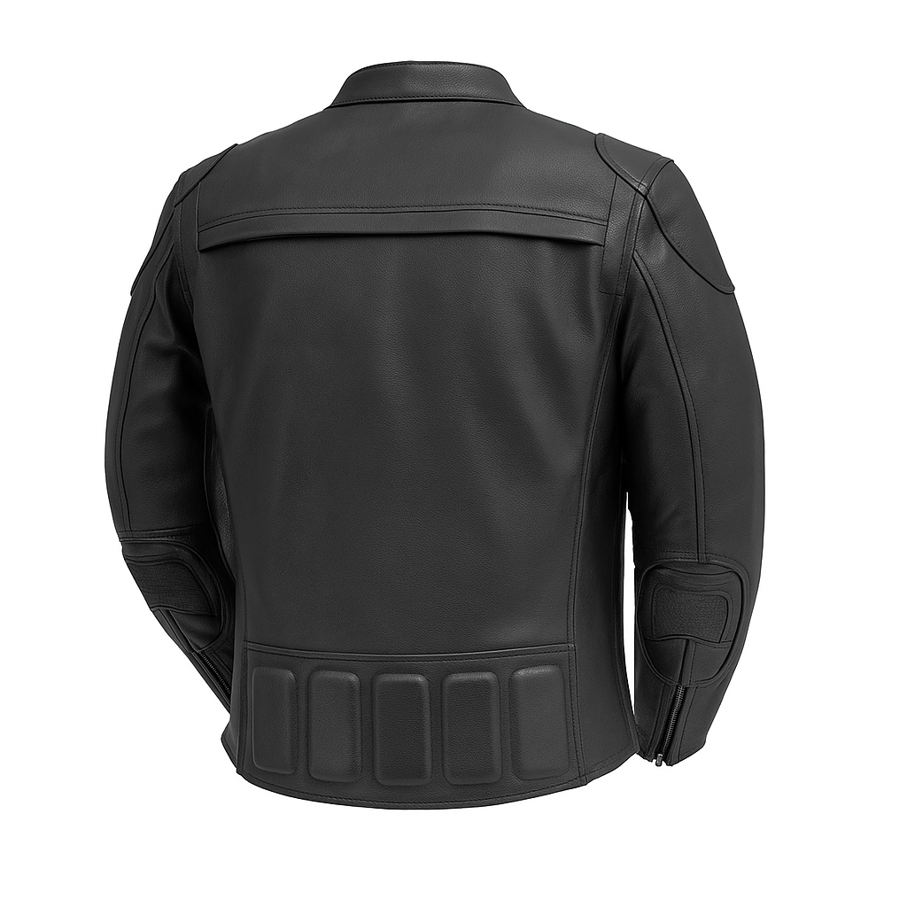 PR-220 Vanguard Moto Man's Motorcycle Leather Jacket