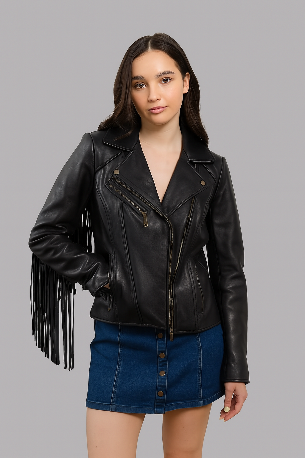 Liora Drift  Womens Fashion Leather Jacket