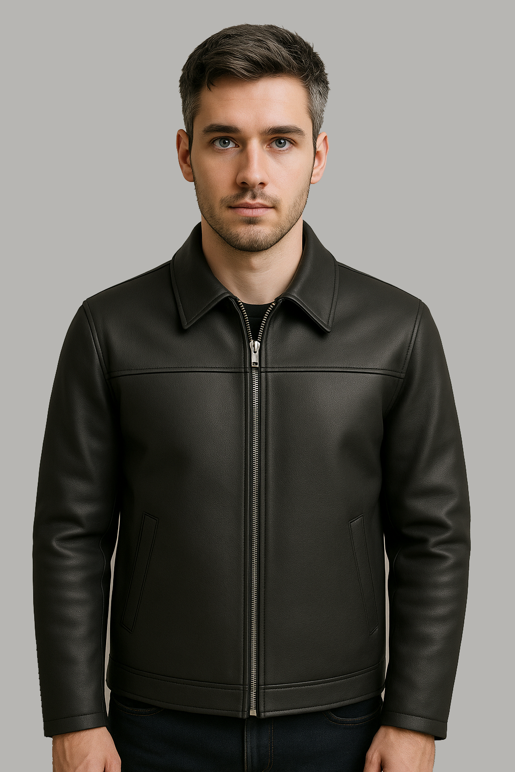 Blackforge Luxe Men's Leather Jacket