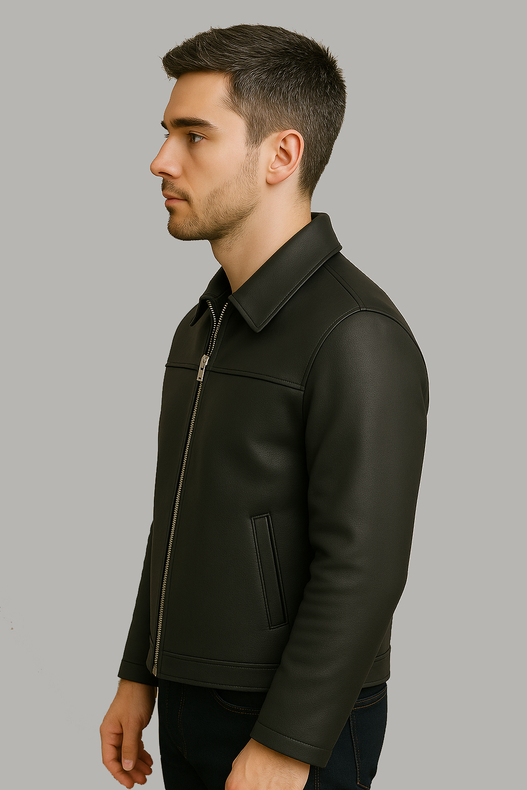 Blackforge Luxe Men's Leather Jacket