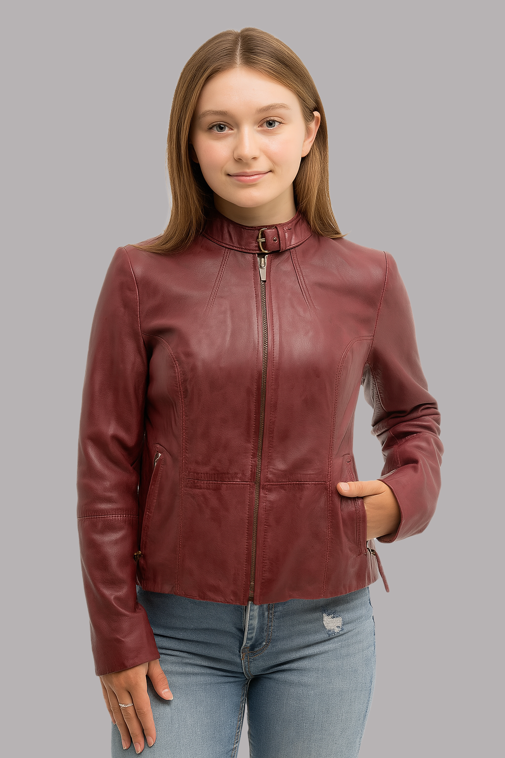 Roxi Flame Fashion Leather Jacket