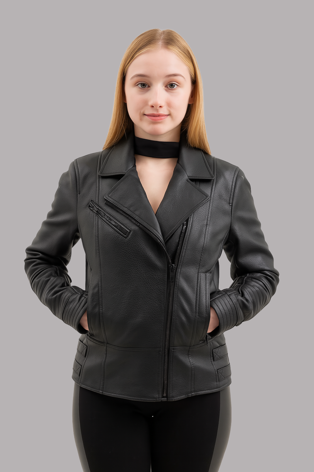 Isabelle Edge Leather Jacket