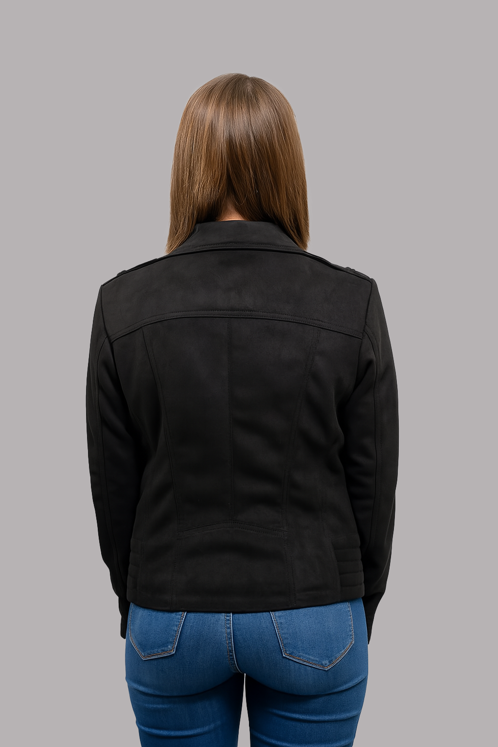 Edge Bloom Leather Jacket