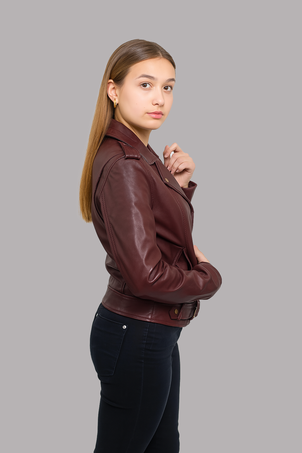 Rogue Ember Women's Leather Jacket