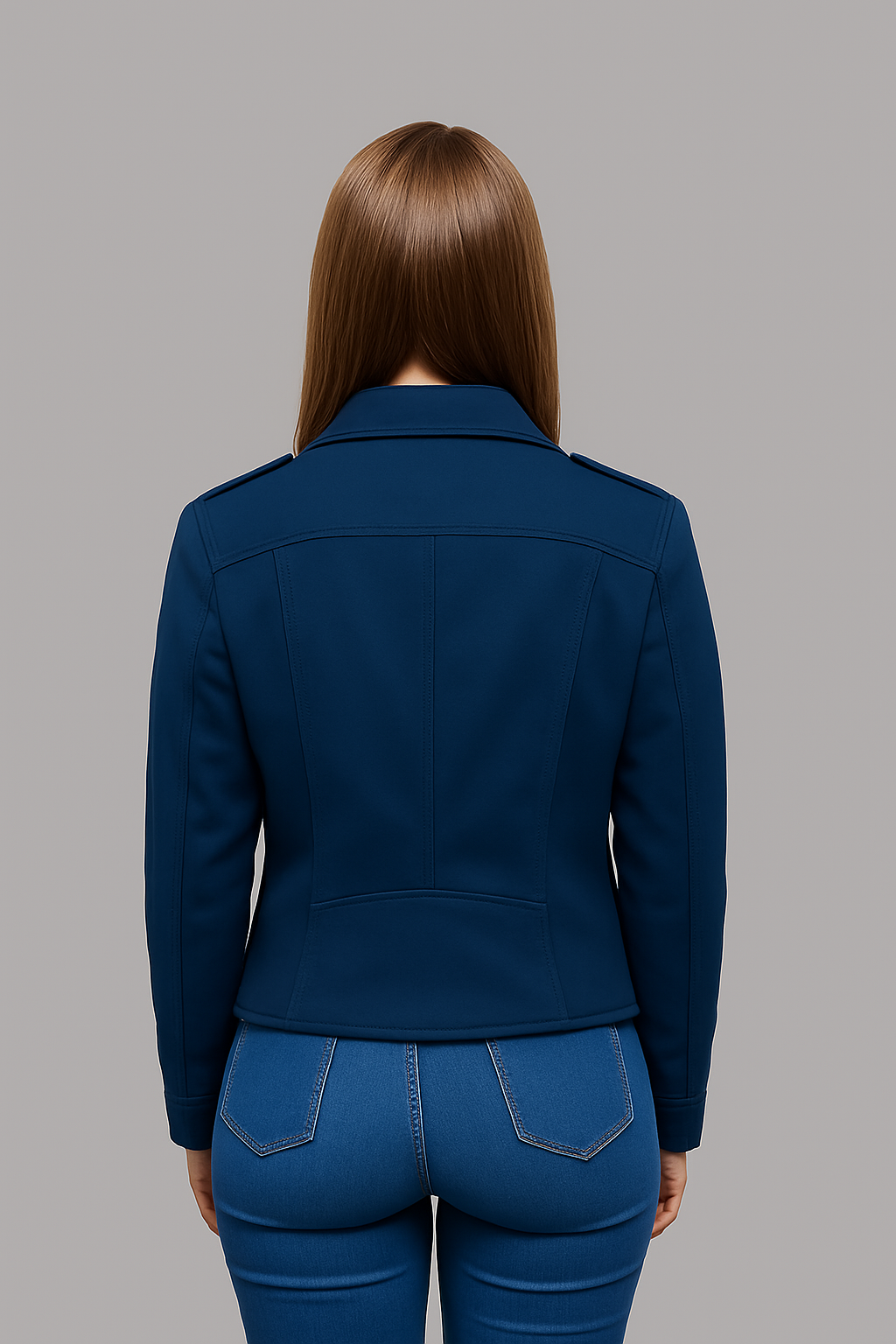 Edge Bloom Leather Jacket
