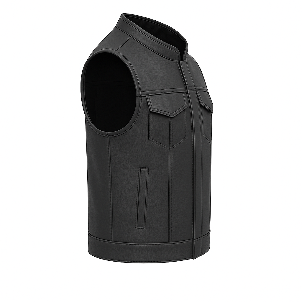 Horizon - Men's Motorcycle Leather Vest