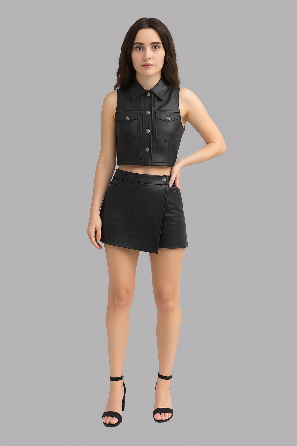 Vexa Line Leather Vest