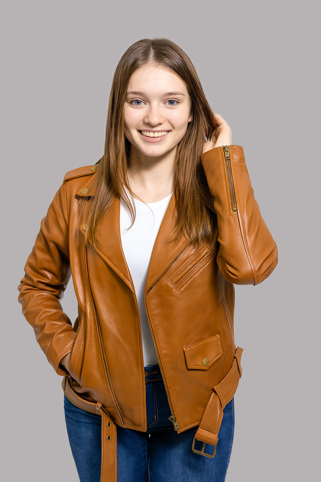 Rogue Ember Women's Leather Jacket