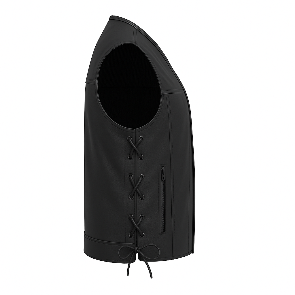 Dark Horizon - Men's Motorcycle Leather Vest