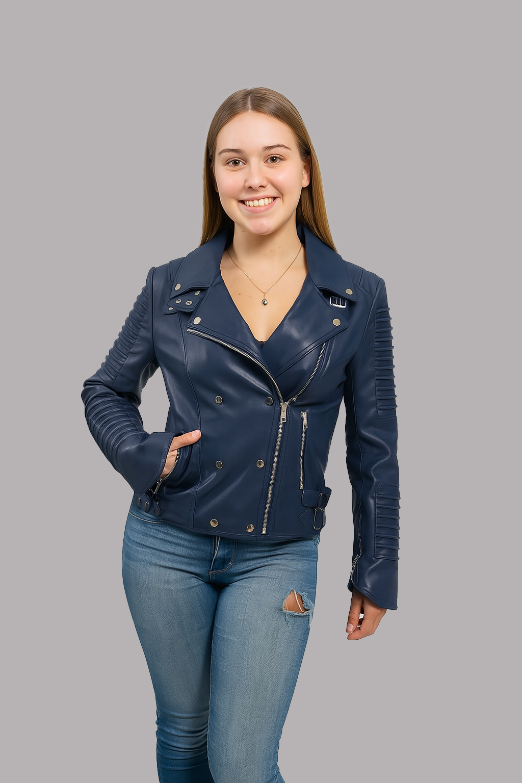Blaze Theory Leather Jacket