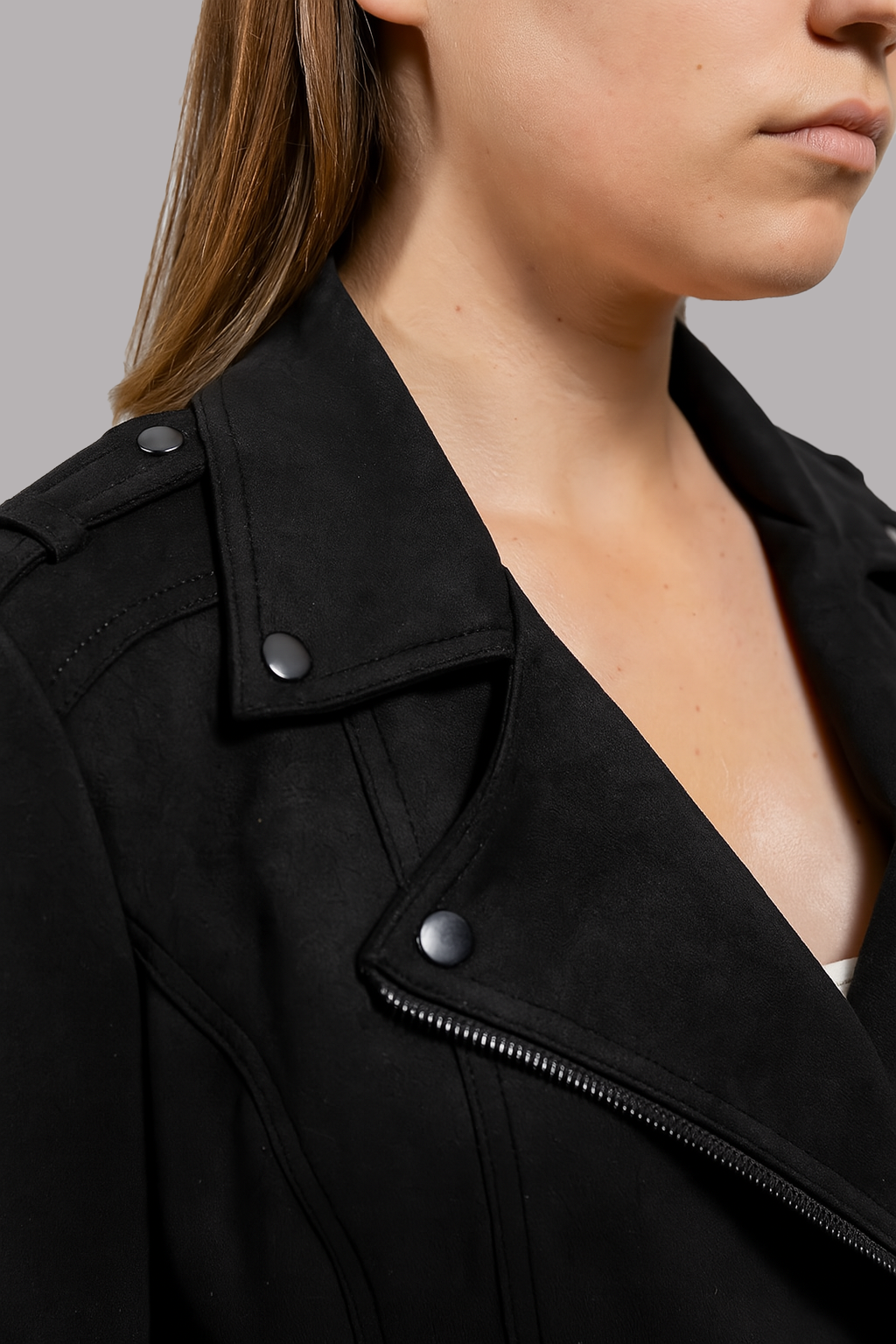 Edge Bloom Leather Jacket