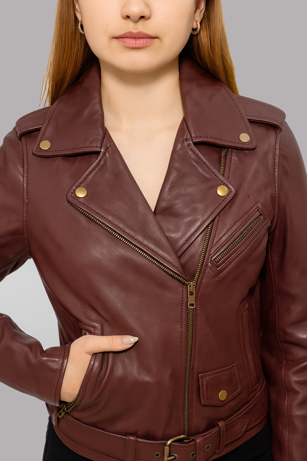 Rogue Ember Women's Leather Jacket