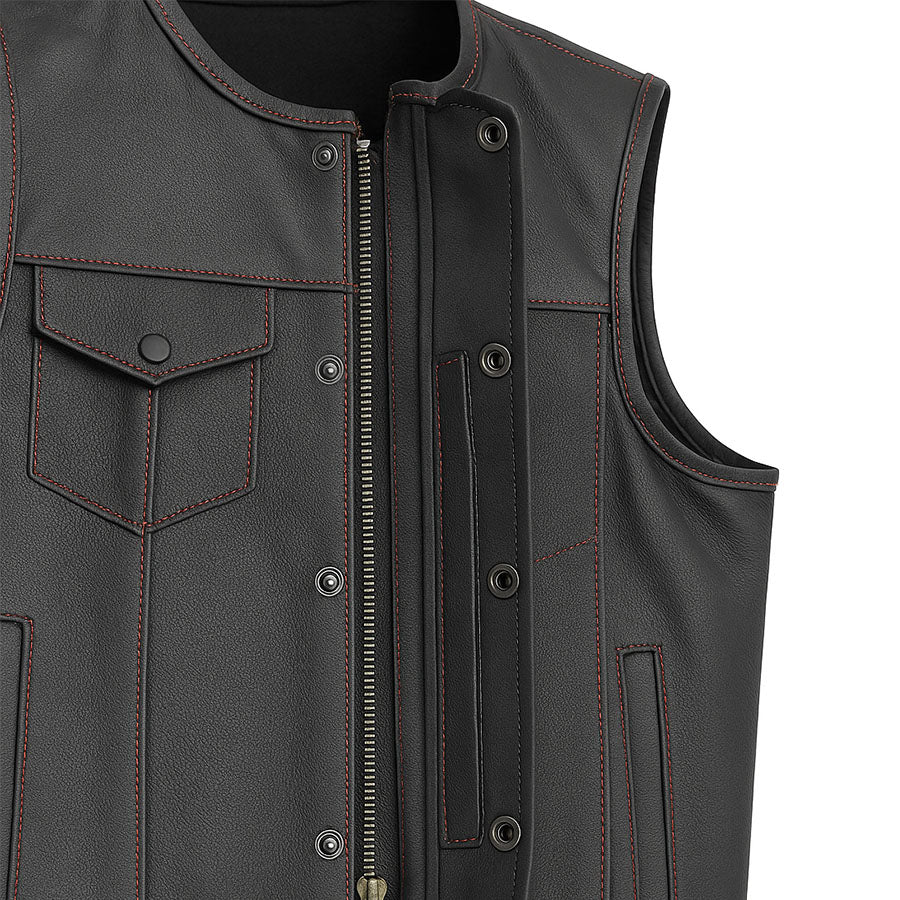 Shadow Viper - Men's Motorcycle Leather Vest