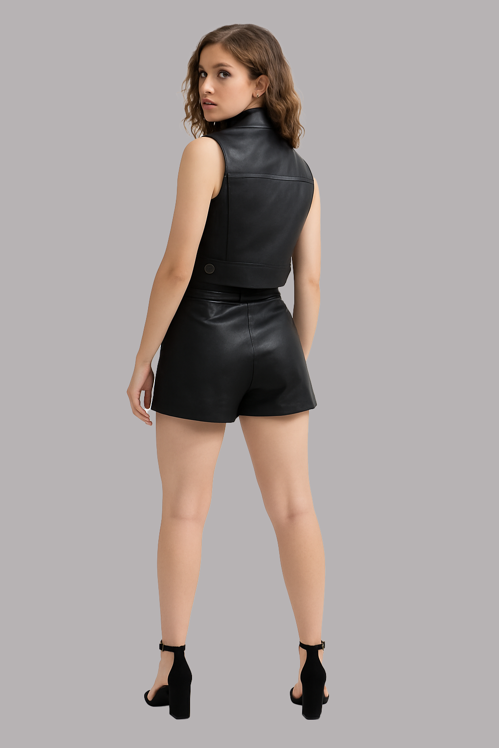 Vexa Line Leather Vest