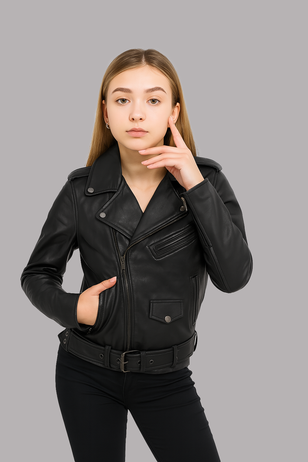 Rogue Ember Women's Leather Jacket