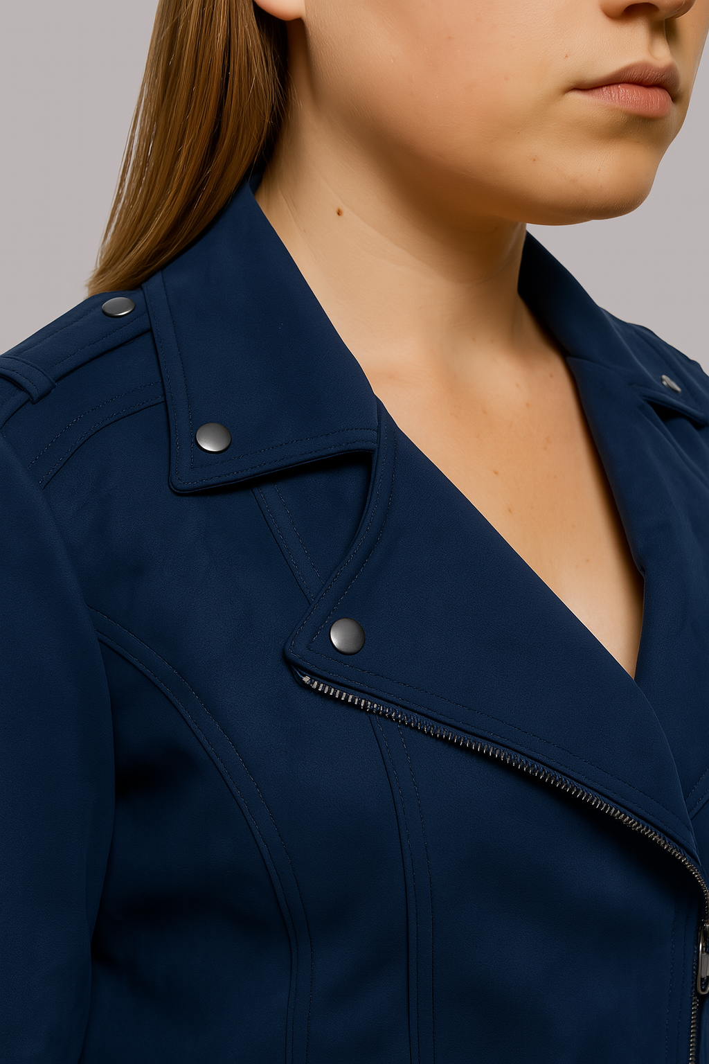 Edge Bloom Leather Jacket