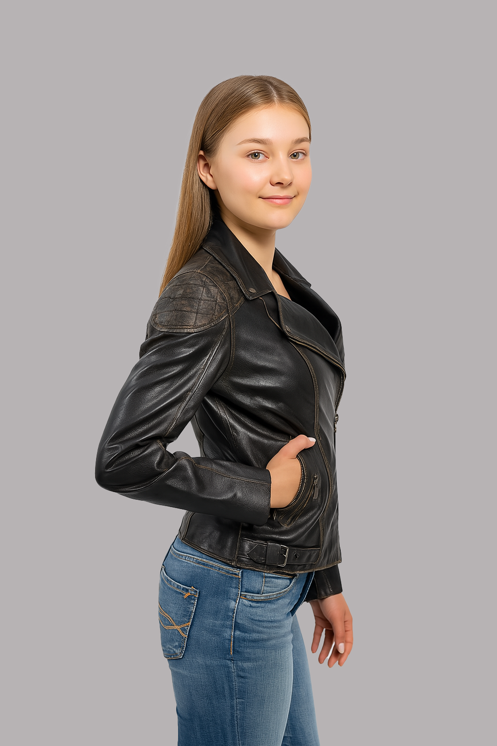 Vivienne Core Women's Leather Jacket