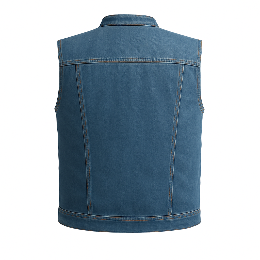PR-304 Maverick - Men's Motorcycle Denim Vest