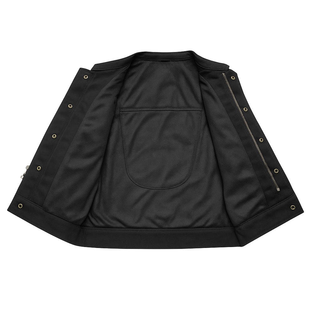 Pr-209 Shadowfield Man's Motorcycle Twill Jacket
