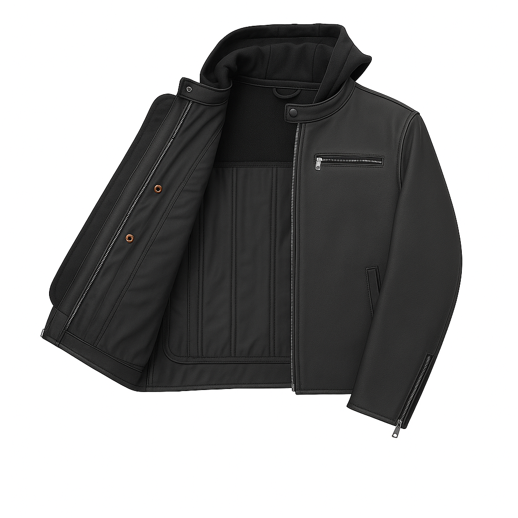 PR-230 Night Vortex Man's Motorcycle leather jacket