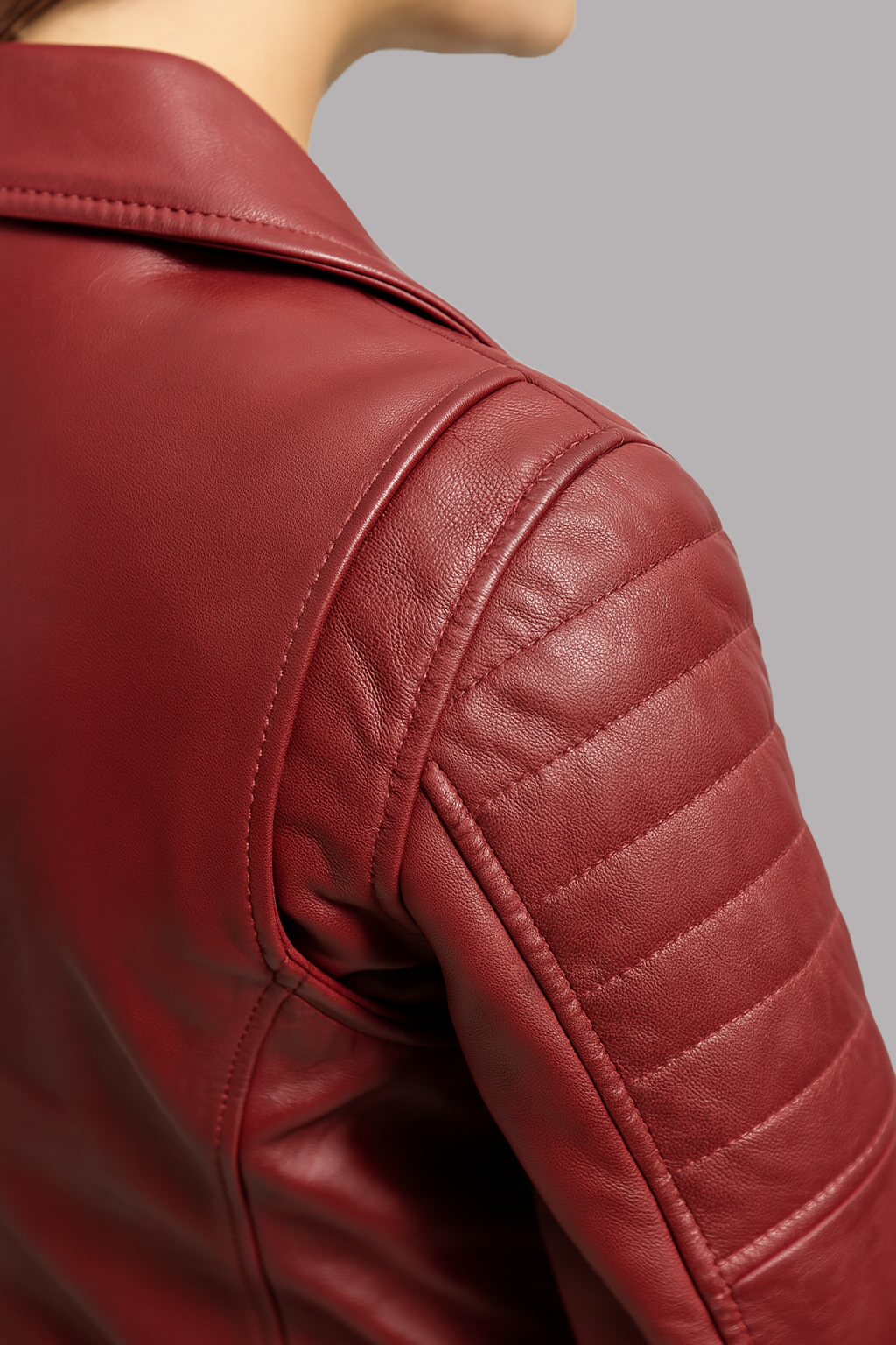 Yva Belle Fashion Lambskin Leather Jacket