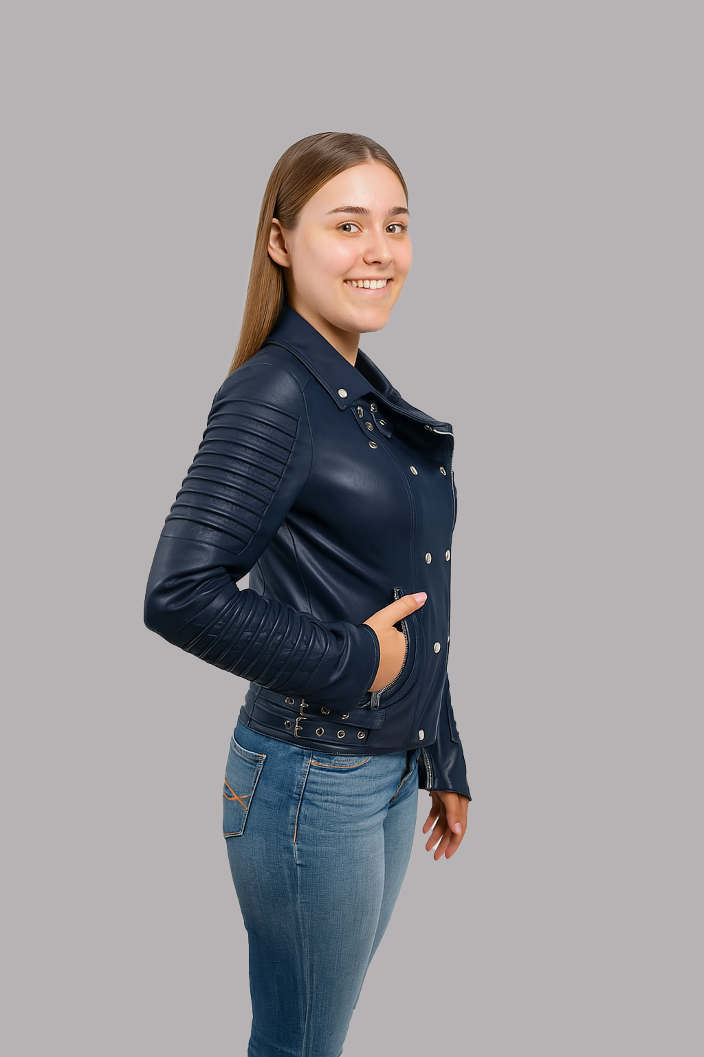 Blaze Theory Leather Jacket