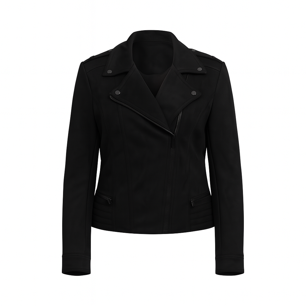 Edge Bloom Leather Jacket
