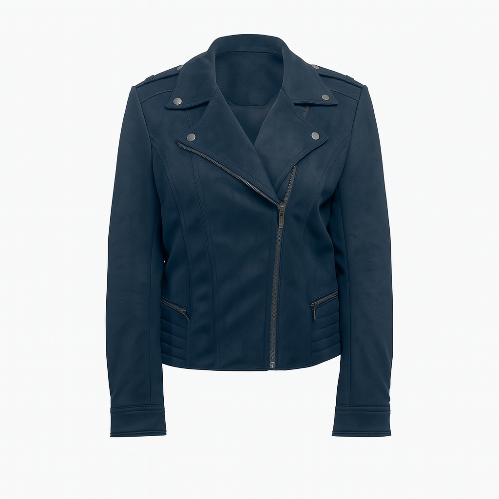 Edge Bloom Leather Jacket