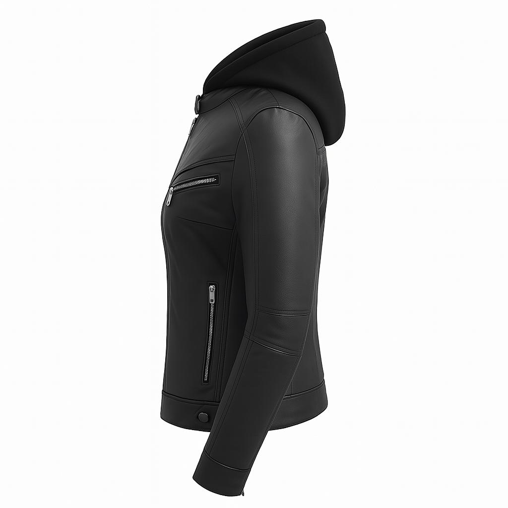 Isolde Mist Women's Lambskin Leather Jacket