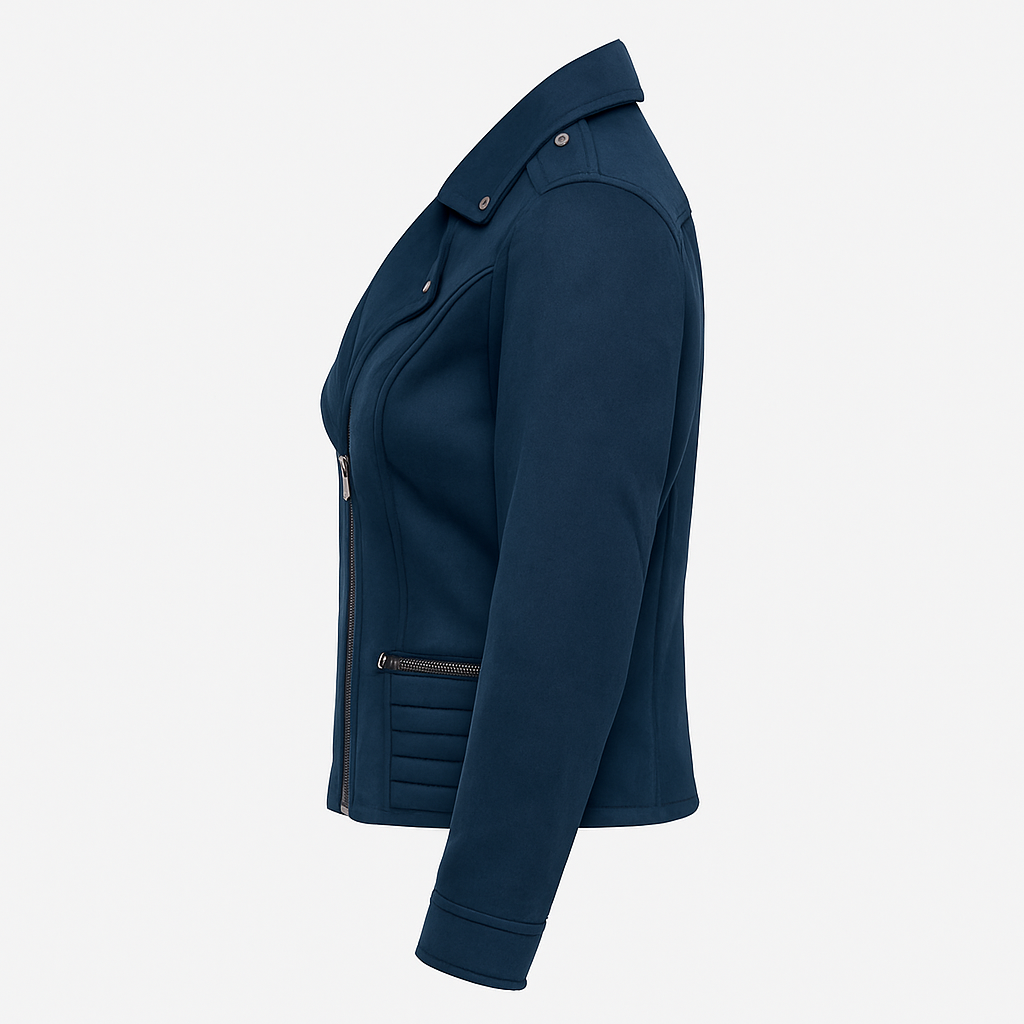 Edge Bloom Leather Jacket