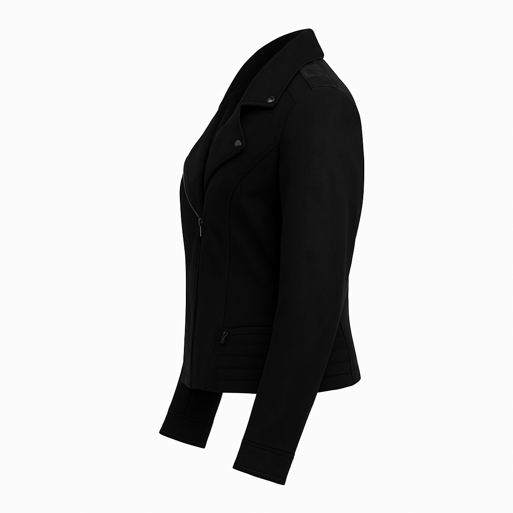 Edge Bloom Leather Jacket