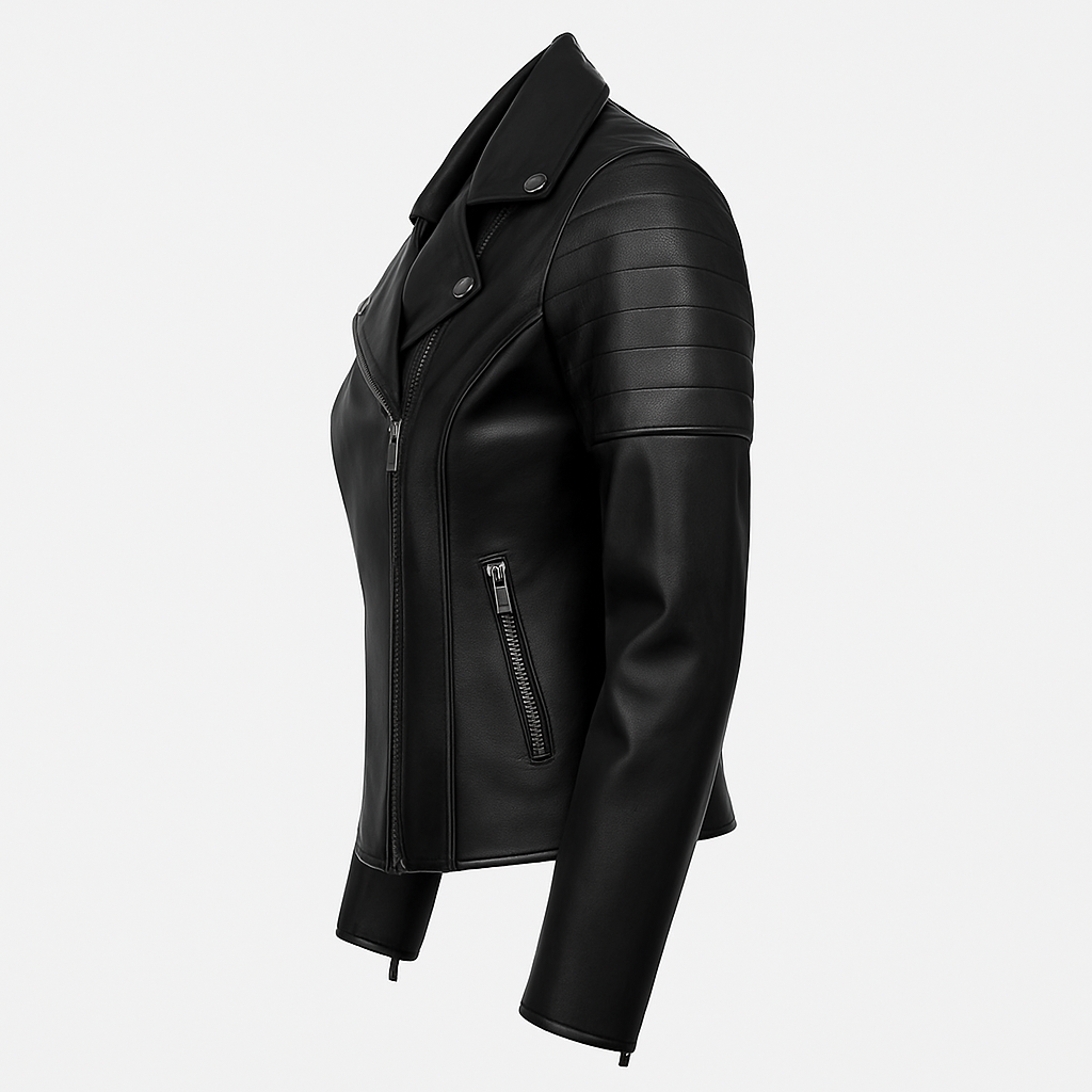Yva Belle Fashion Lambskin Leather Jacket