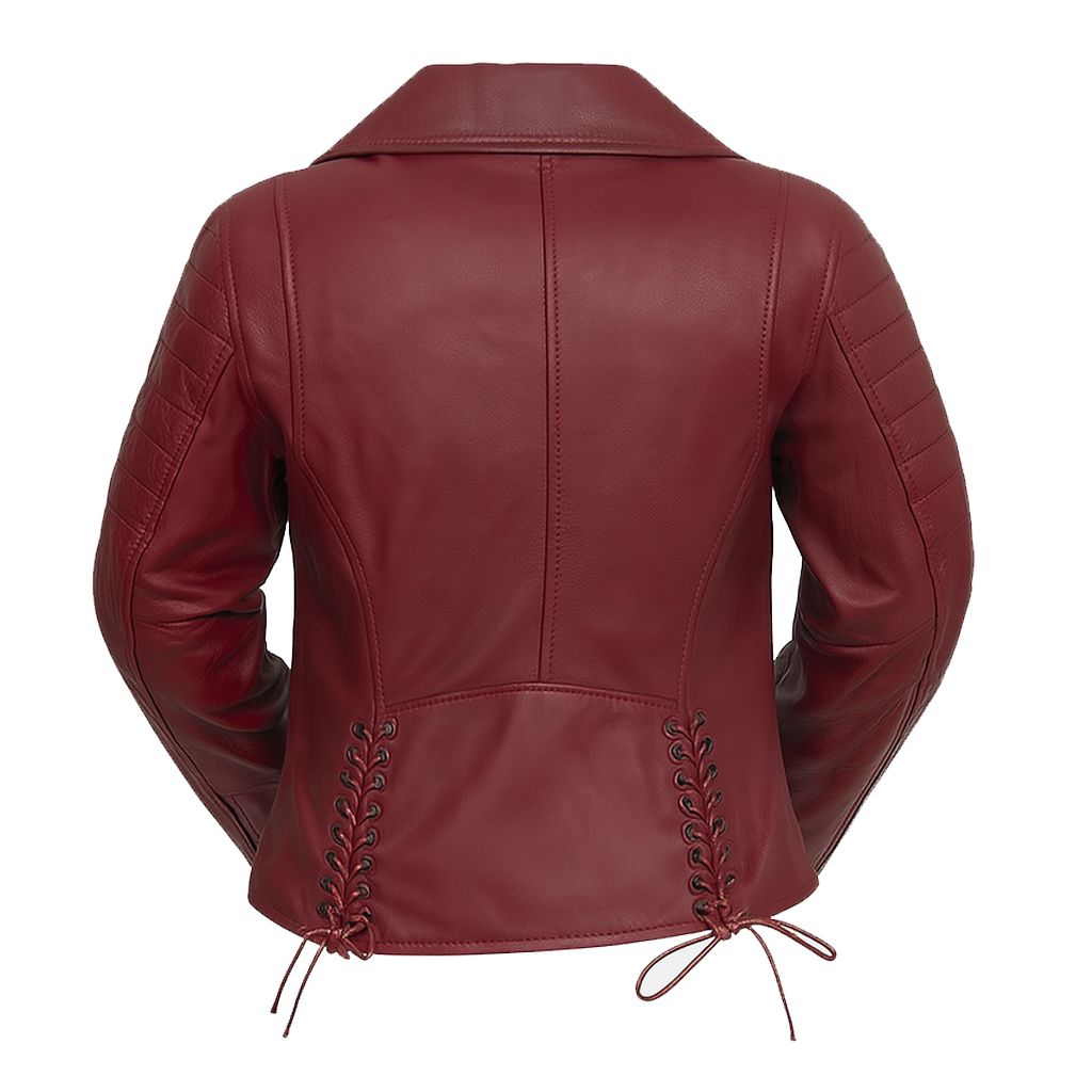 Yva Belle Fashion Lambskin Leather Jacket