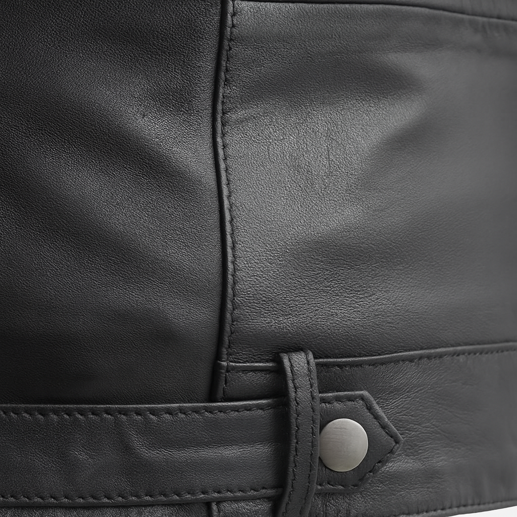 Isolde Mist Women's Lambskin Leather Jacket