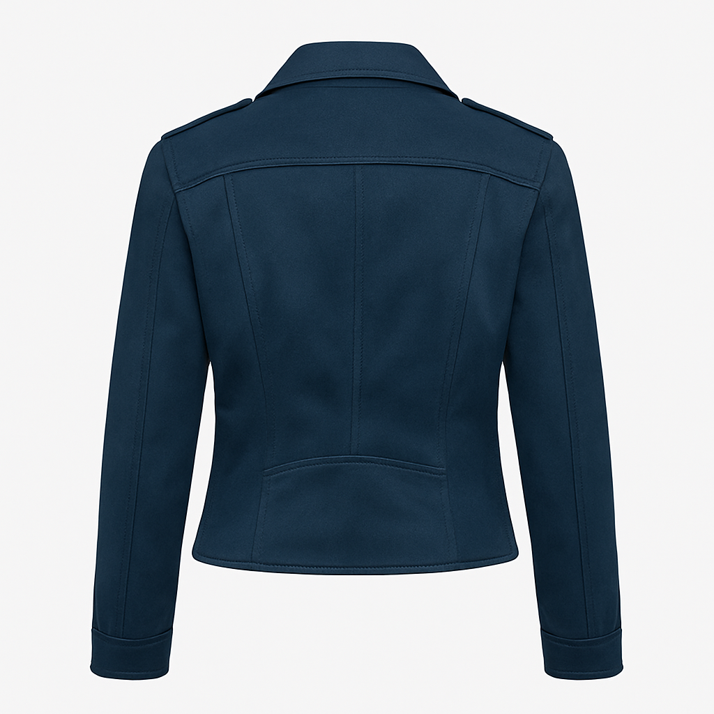 Edge Bloom Leather Jacket