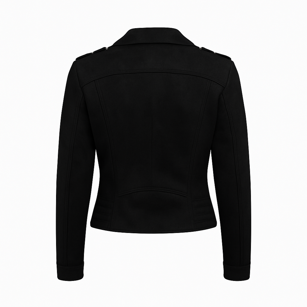 Edge Bloom Leather Jacket
