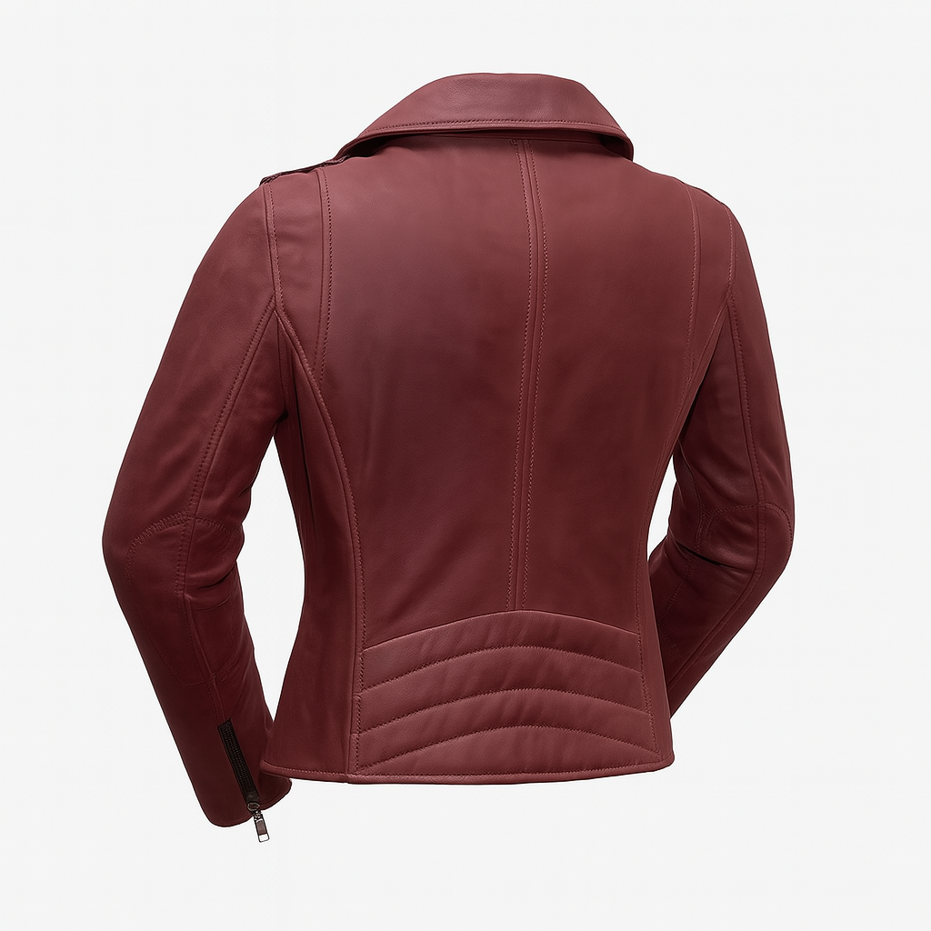 Sloane Steel Leather Jacket