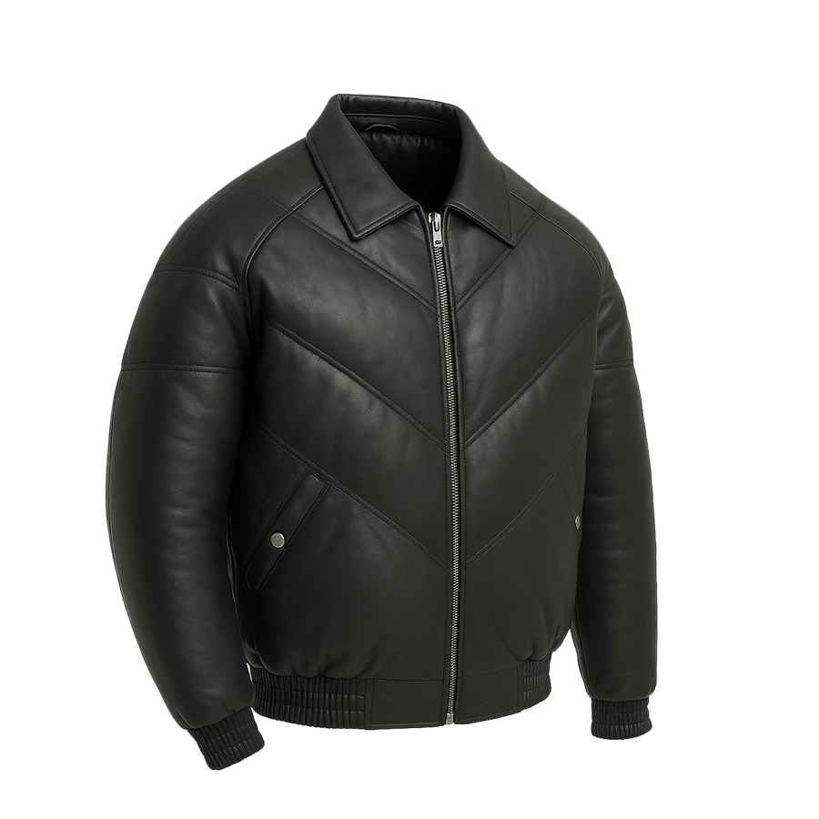 Obsidian Shield Men's leather Jacket