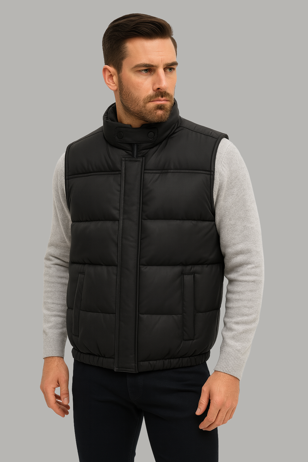 Carson Core Men Leather Vest