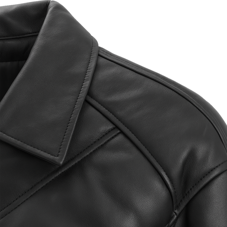 Obsidian Shield Men's leather Jacket