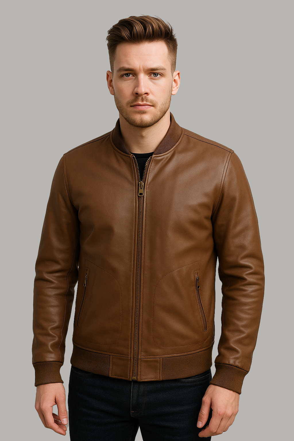 Oakskin Edge Men's Leather Jacket