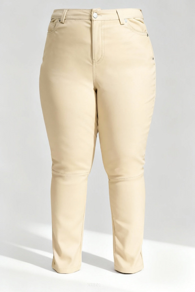 Onyx Fit Leather Pants