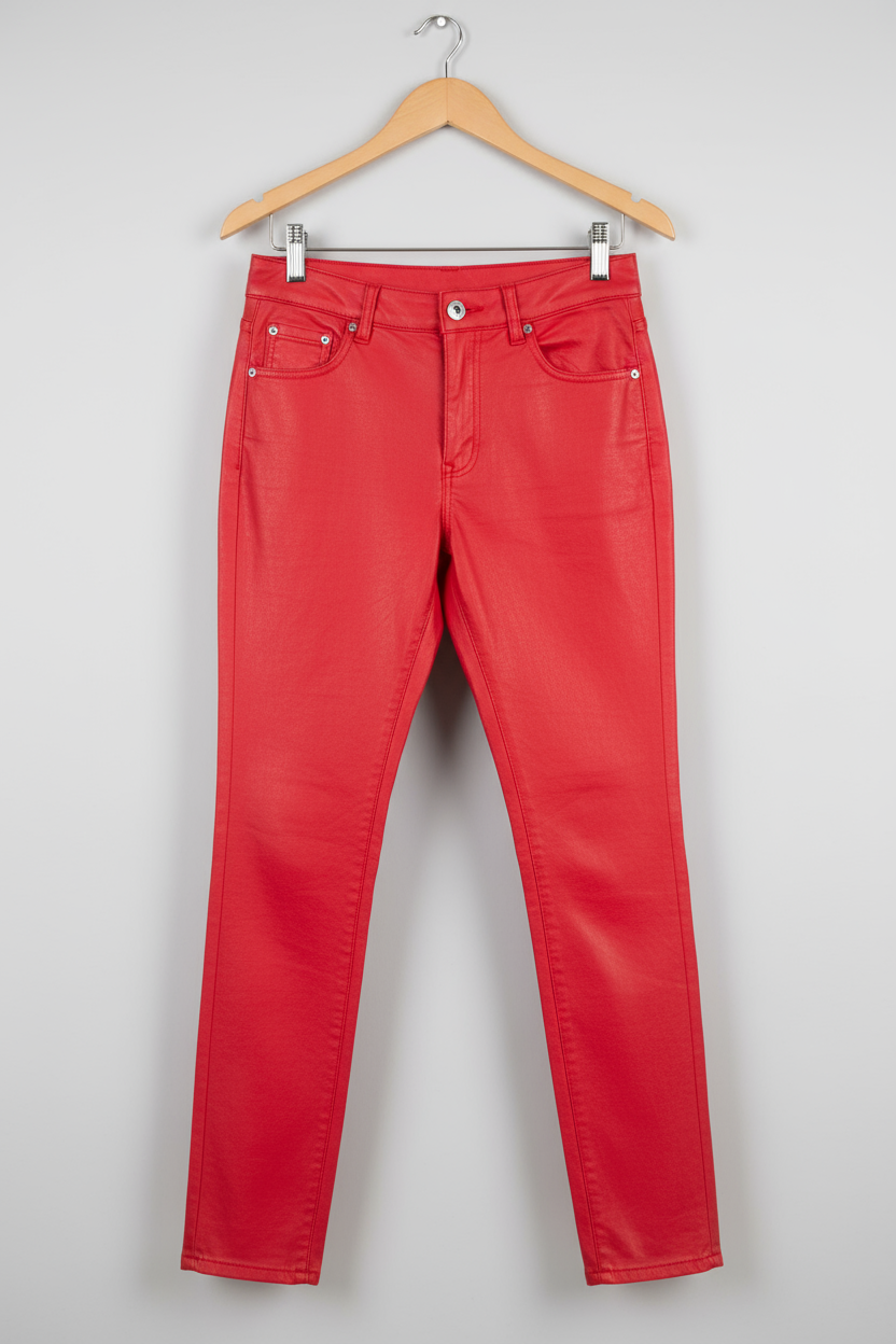 Onyx Fit Leather Pants