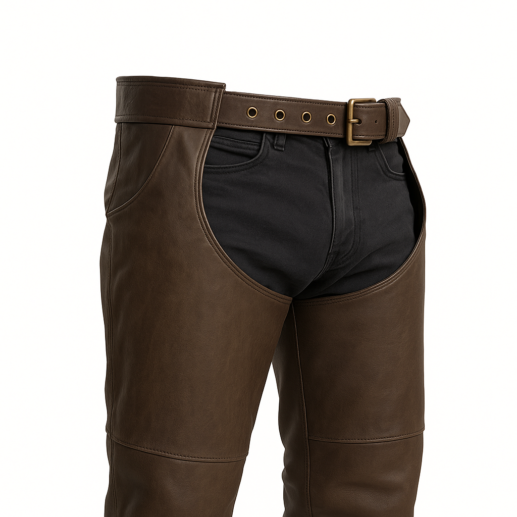 Stampede - Unisex Motorcycle Leather Chaps