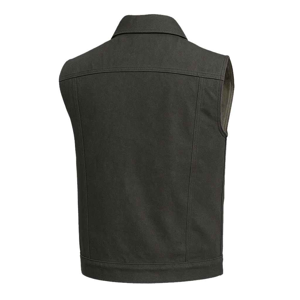 PR-313 Ashmark – Men's Motorcycle Denim Vest