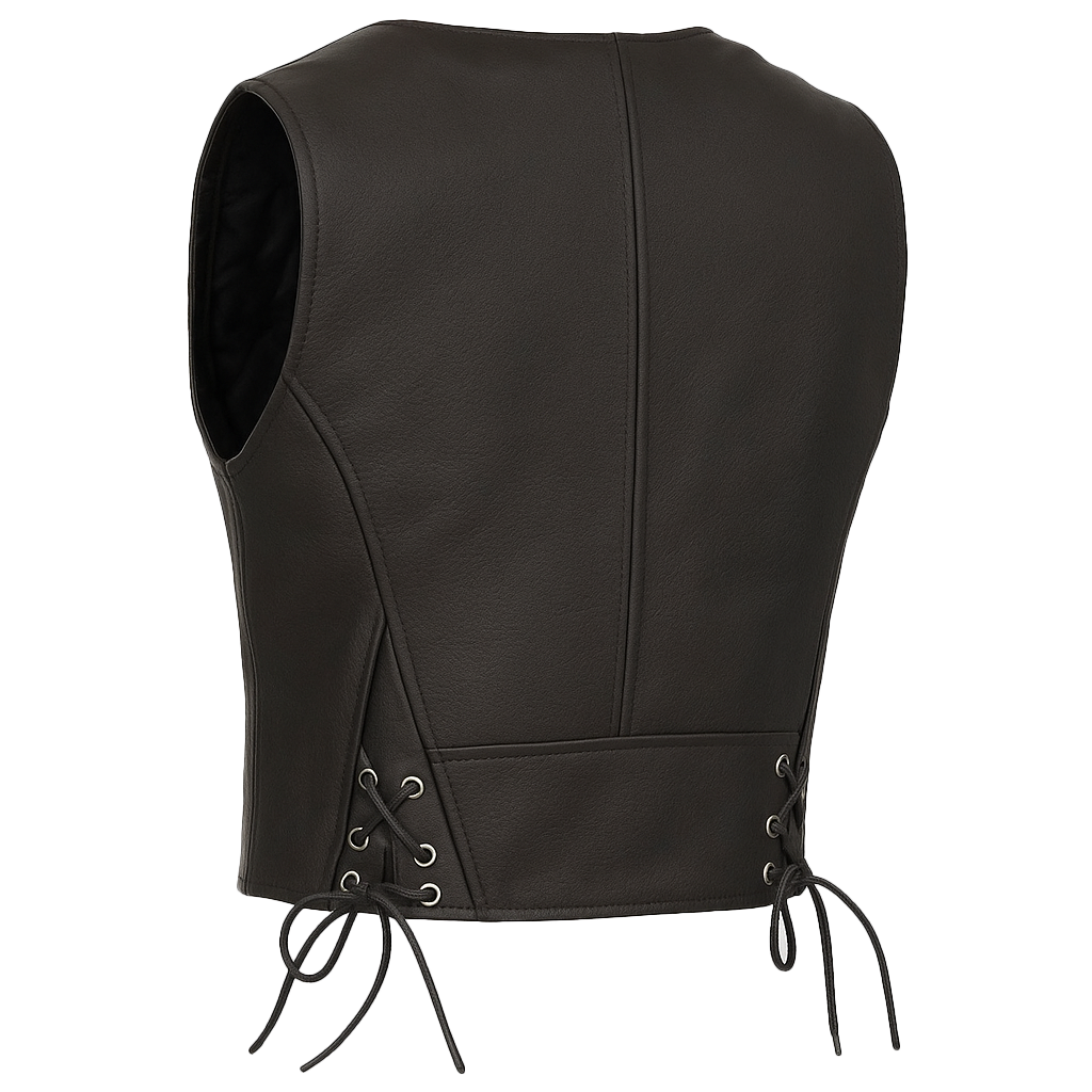 Velora Edge – Women's Western Style Motorcycle Leather Vest